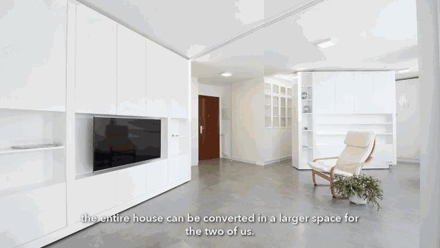 外洋这些家居设计太酷了，，，集雅观、、收纳、、炫酷于一身，，，看完好想买